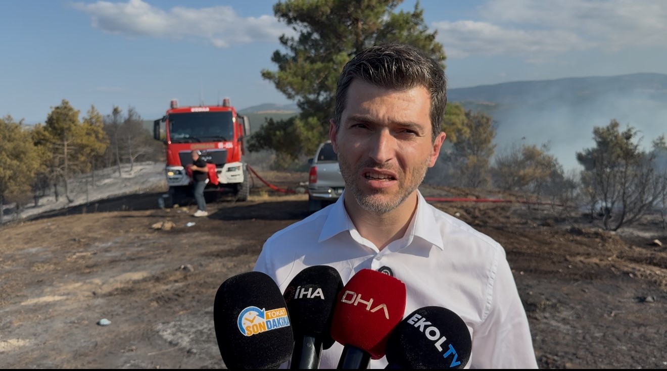 Erbaa’da orman yangını: 50 hektarlık alan kül oldu