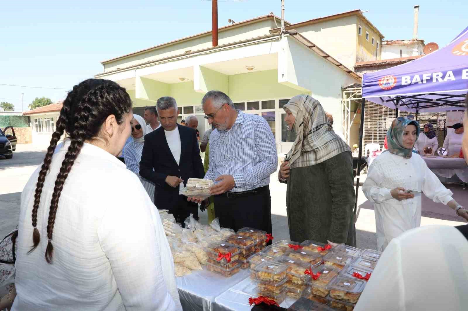 ADEM kursiyerlerinin &uuml;r&uuml;nleri sergilendi
