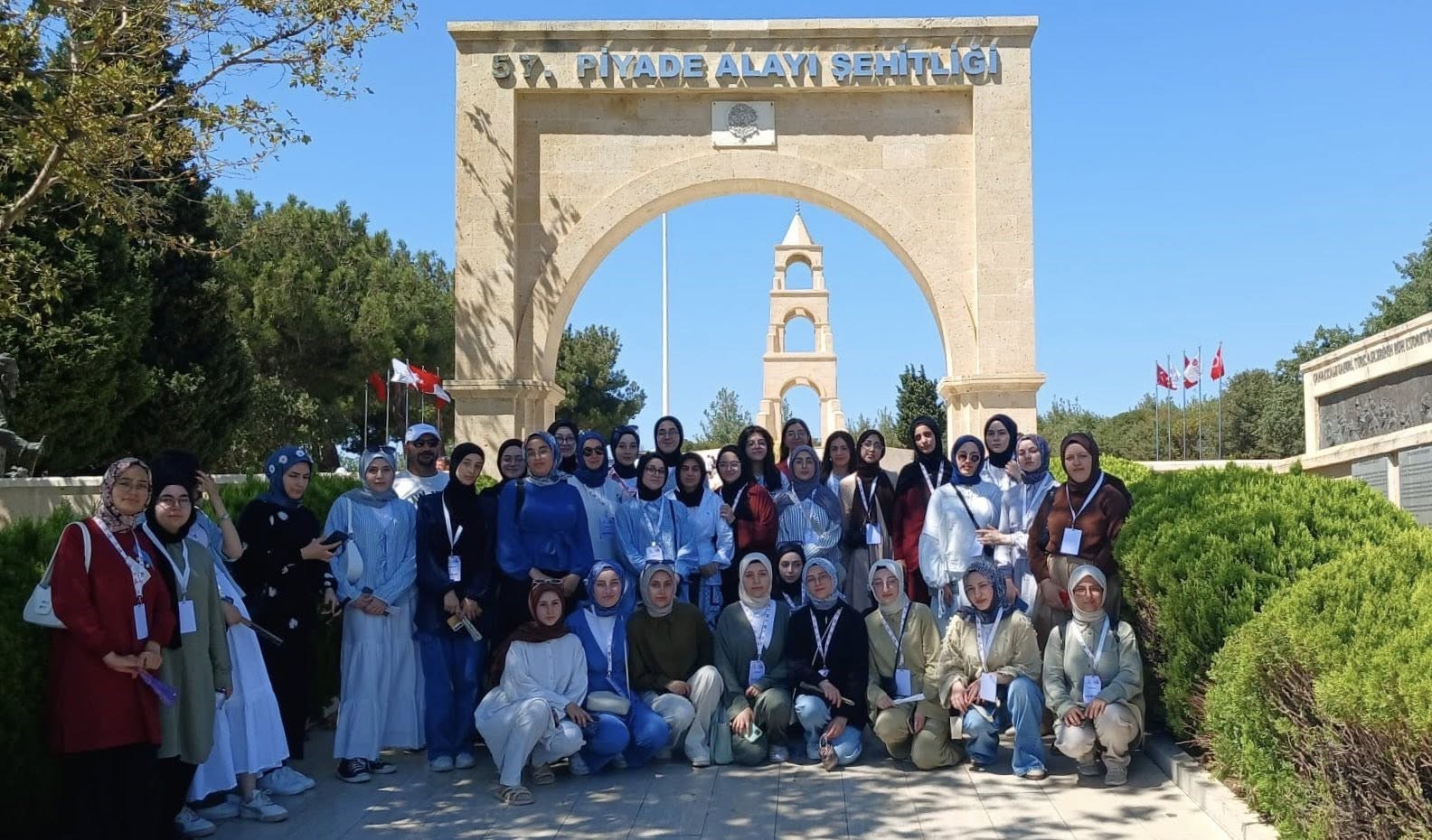 ‘110. Yılda 110 Bin Genç’ projesi kapsamında Çanakkale’ye giden Bayburtlu öğrenciler döndü