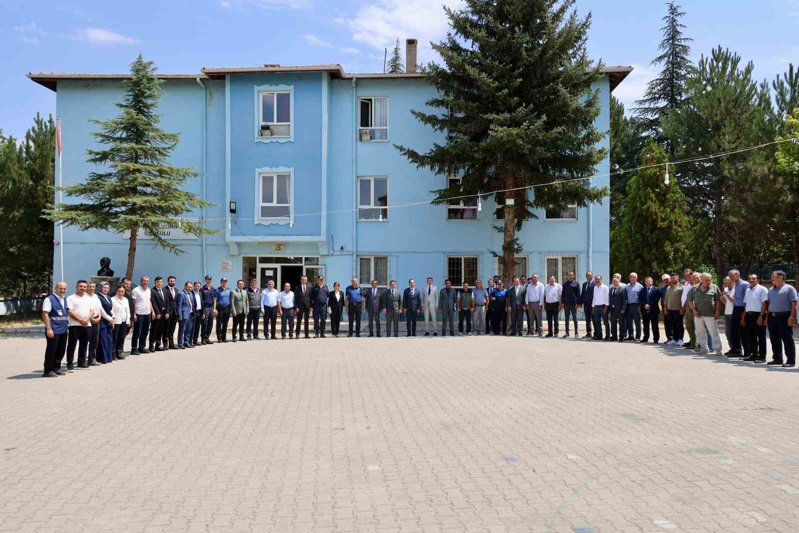 Yenipazar’da muhtarların sorunları masaya yatırıldı