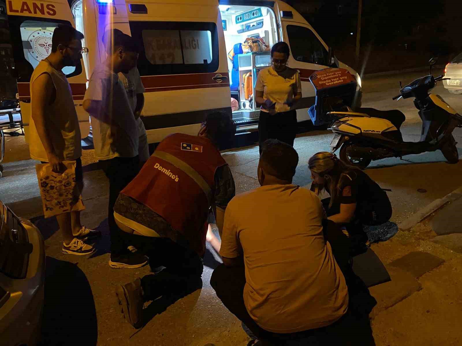 Serik&rsquo;te motosikletle hafif ticari ara&ccedil; &ccedil;arpıştı: 1 yaralı
