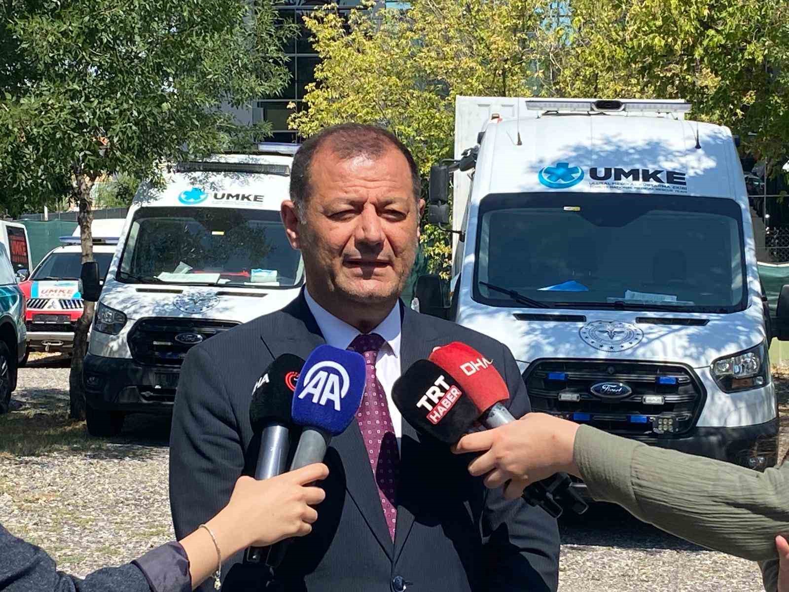 Acil Sağlık Hizmetleri Genel Müdürü Çınar: "81 ilde yapılanan UMKE yaklaşık 19 bin gönüllüye ulaştı"