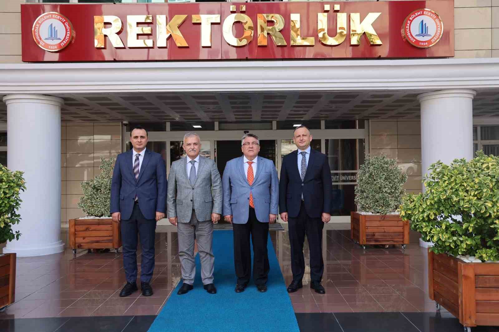 Zonguldak Vali Yardımcılarından Rektör Özölçer’e ziyaret