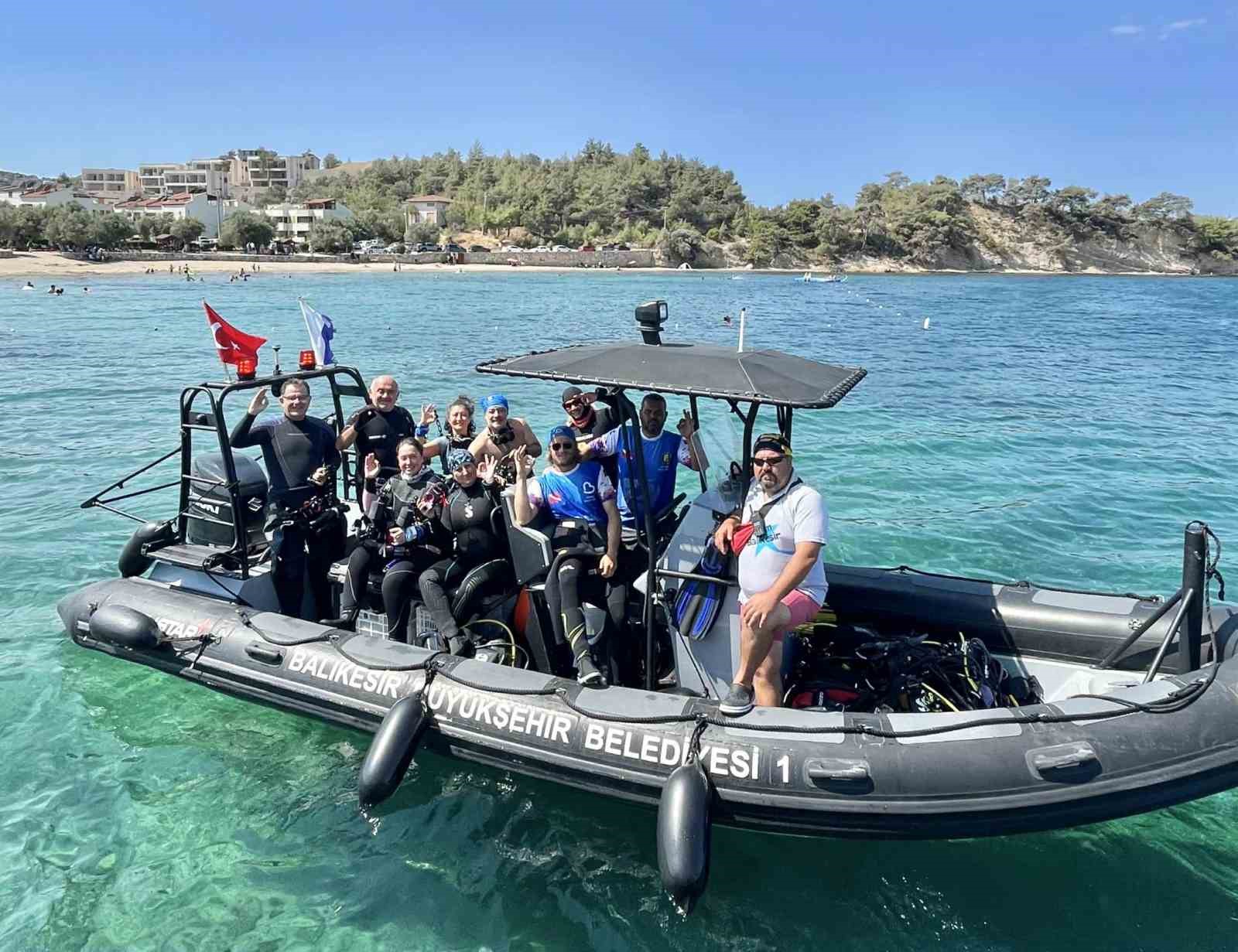 Gömeç’te sualtı fotoğrafçılığı atölyesi ilgi gördü