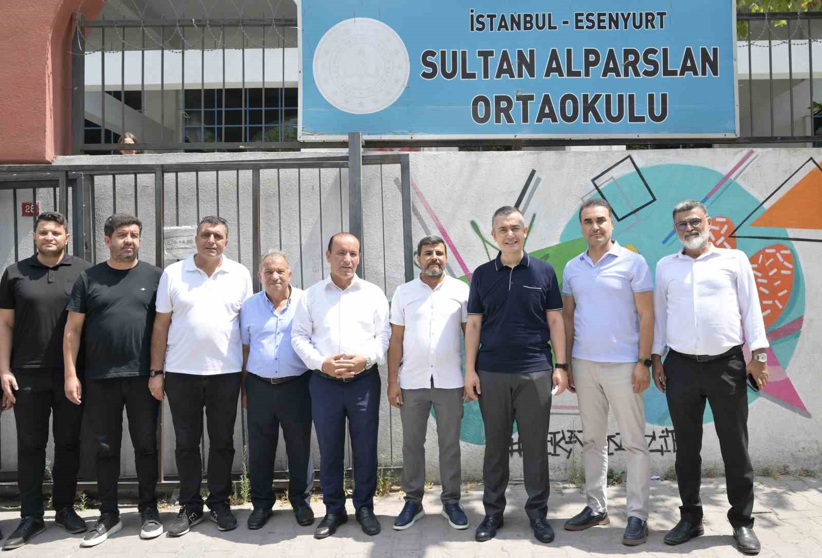 Başkan Vekili Can Aksoy&rsquo;dan okullarda yapılan &ccedil;alışmalara inceleme
