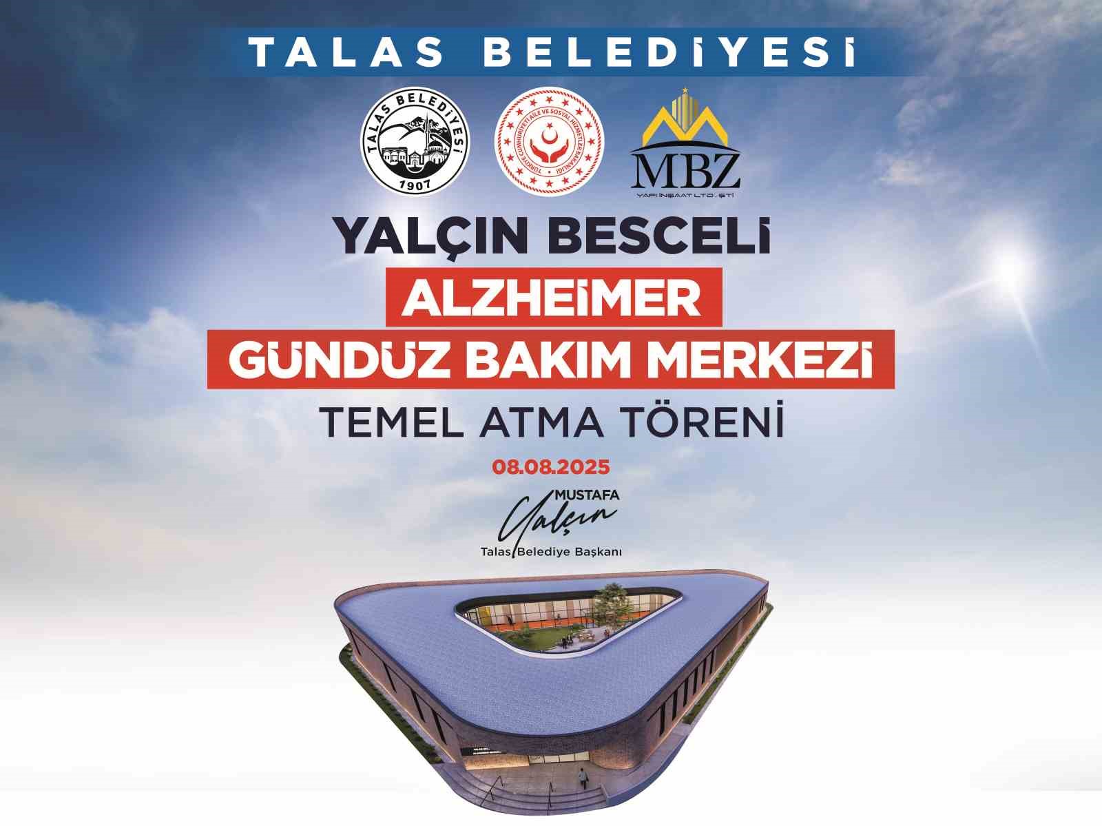 Talas&rsquo;ta Alzheimer Merkezi&rsquo;nin temeli atılıyor
