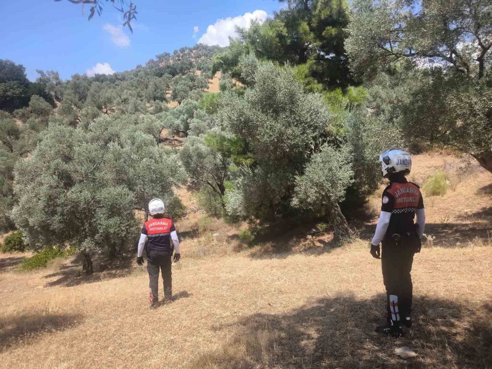 Jandarma Aydın’da yangın nöbetinde