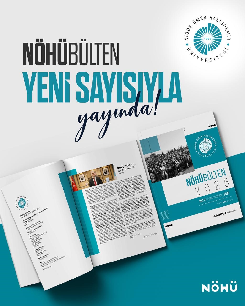 NÖHÜBülten’in yeni sayısı yayımlandı