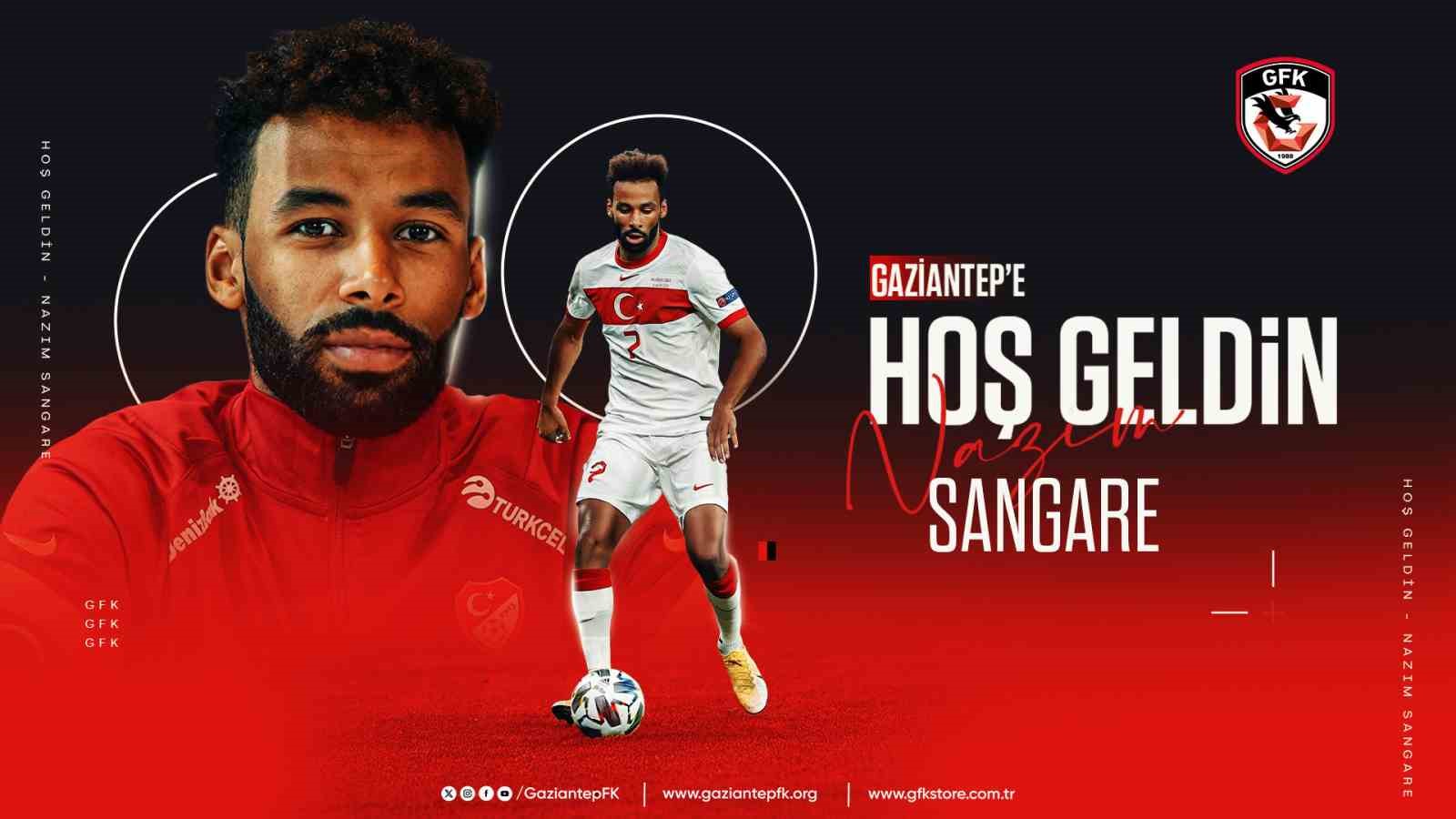 Nazım Sangare, Gaziantep FK’da