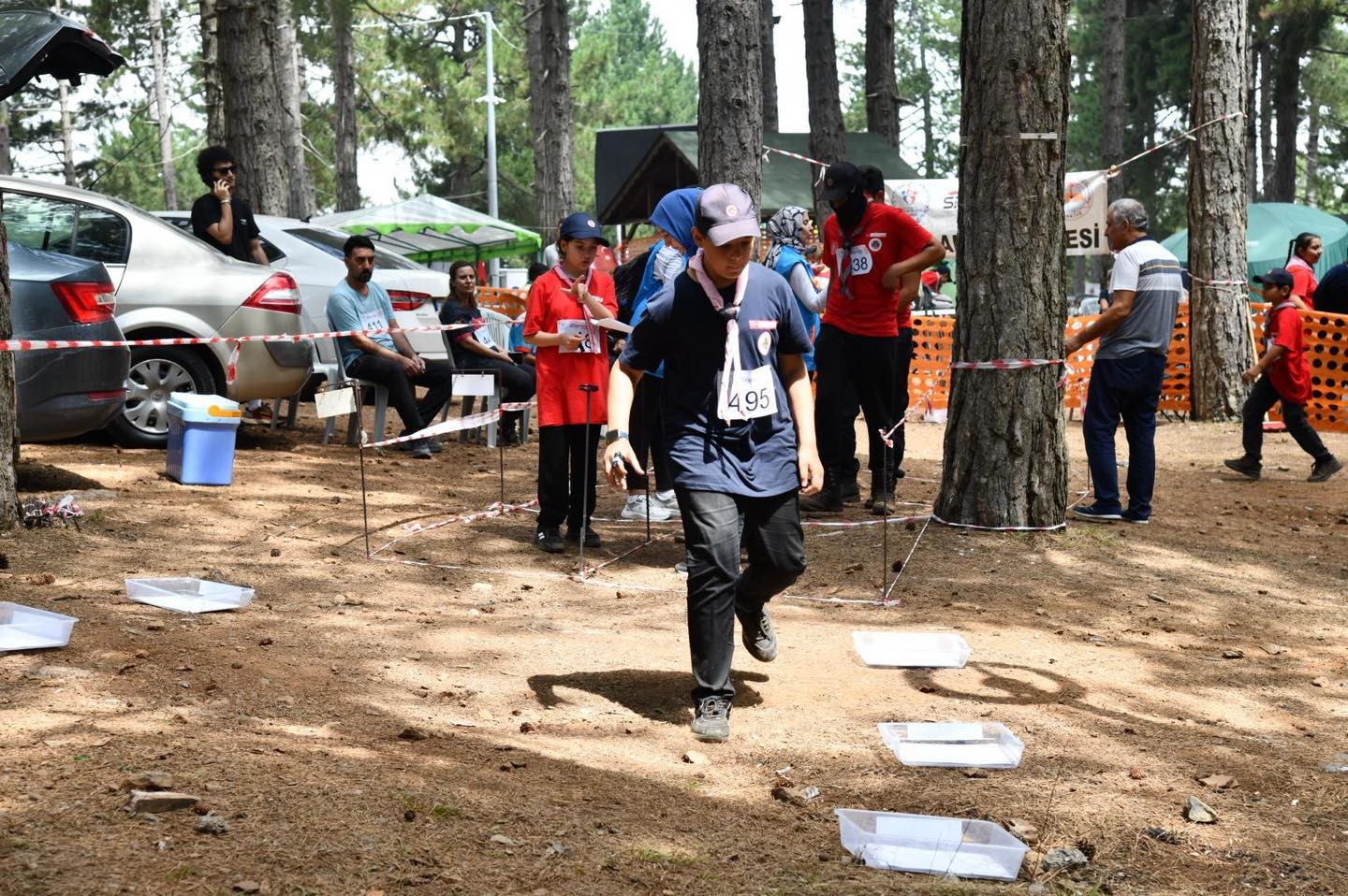 Zorkun Yaylası Şenlik Tepesi&rsquo;nde oryantiring heyecanı
