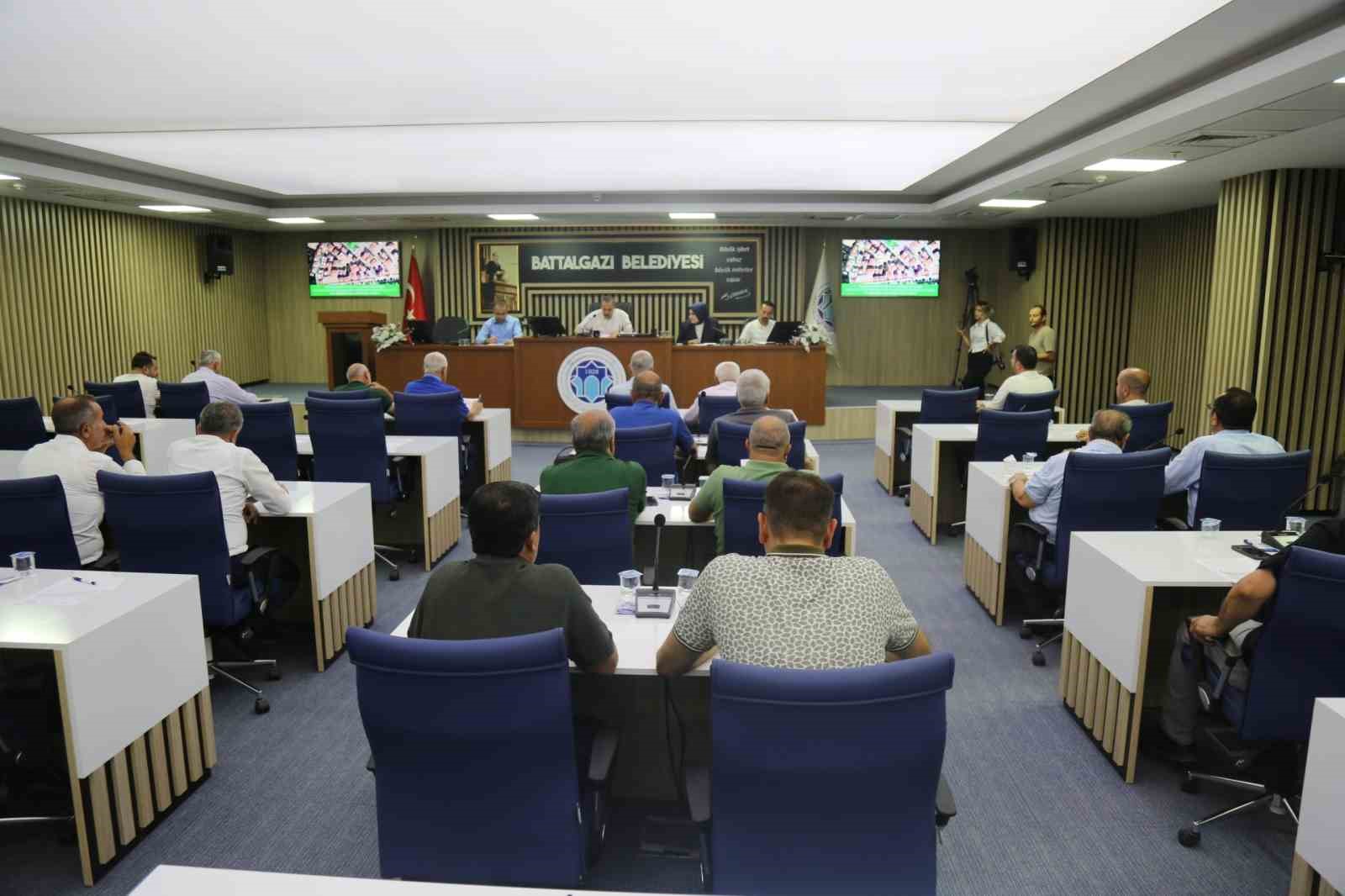 Battalgazi Belediyesi Ağustos Ayı meclis toplantısı tamamlandı
