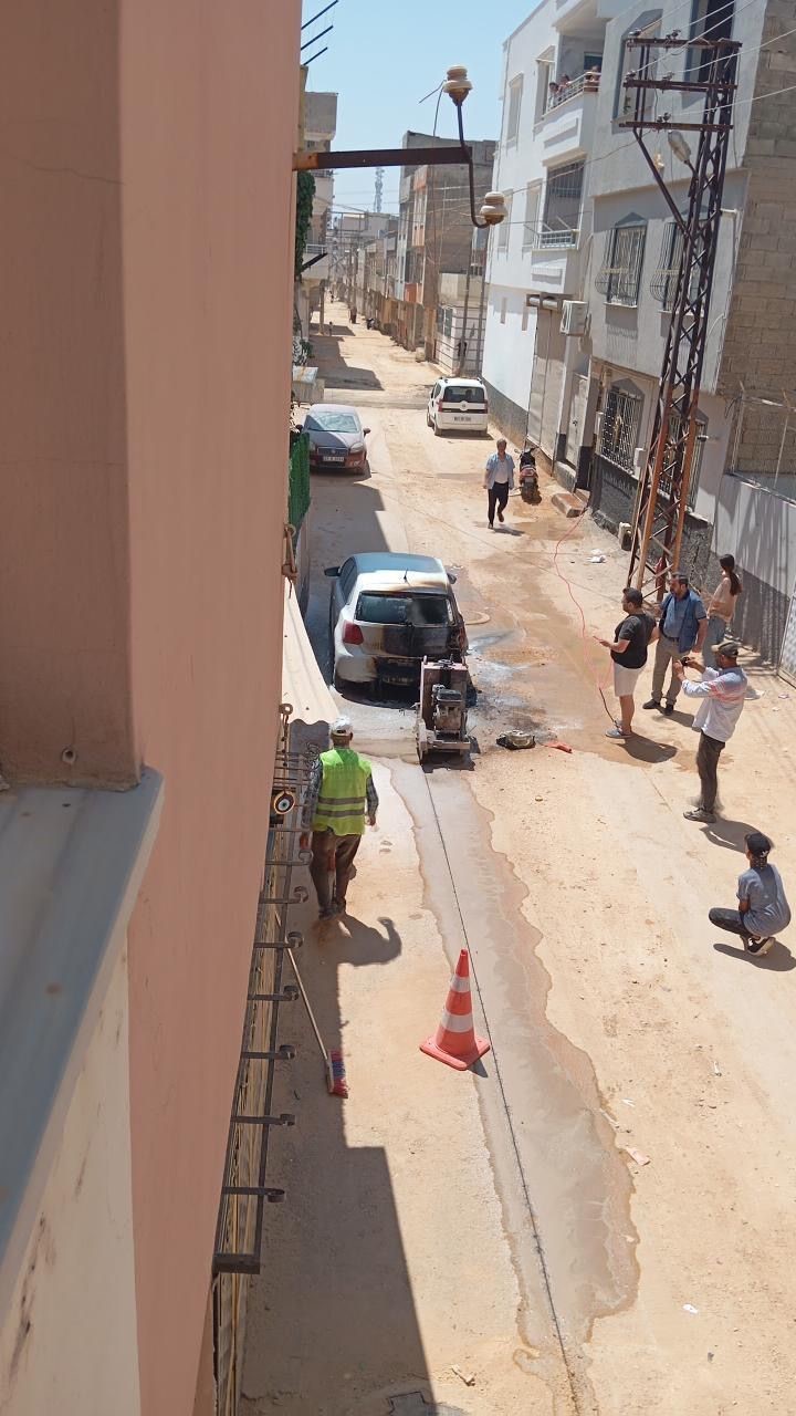 Kilis’te fiber internet çalışmasında patlama meydana geldi: 1 işçi yaralandı