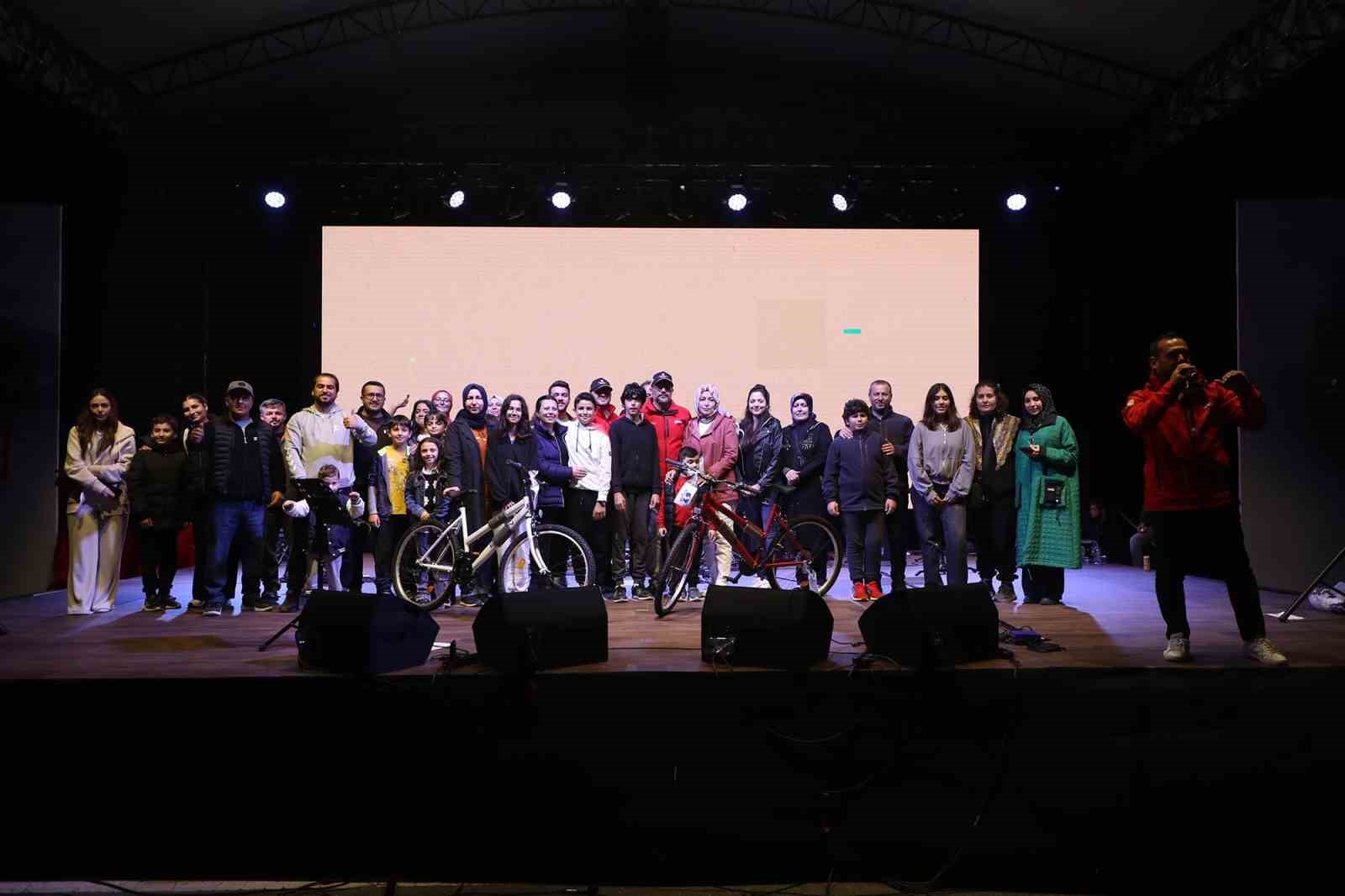 Bisiklet Vadisi’nde 54 şanslı kişi bisiklet sahibi olacak