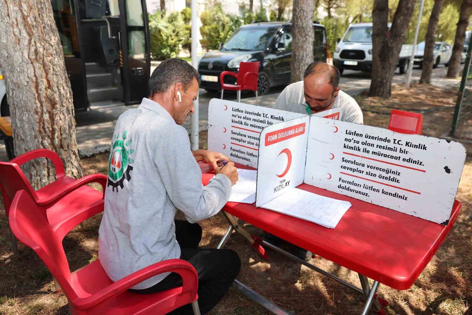Denizli OSB’den Türk Kızılayına kan bağışı desteği