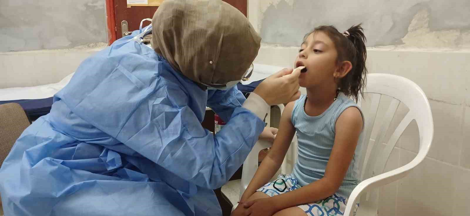 Kocagür’de diş taraması yapıldı