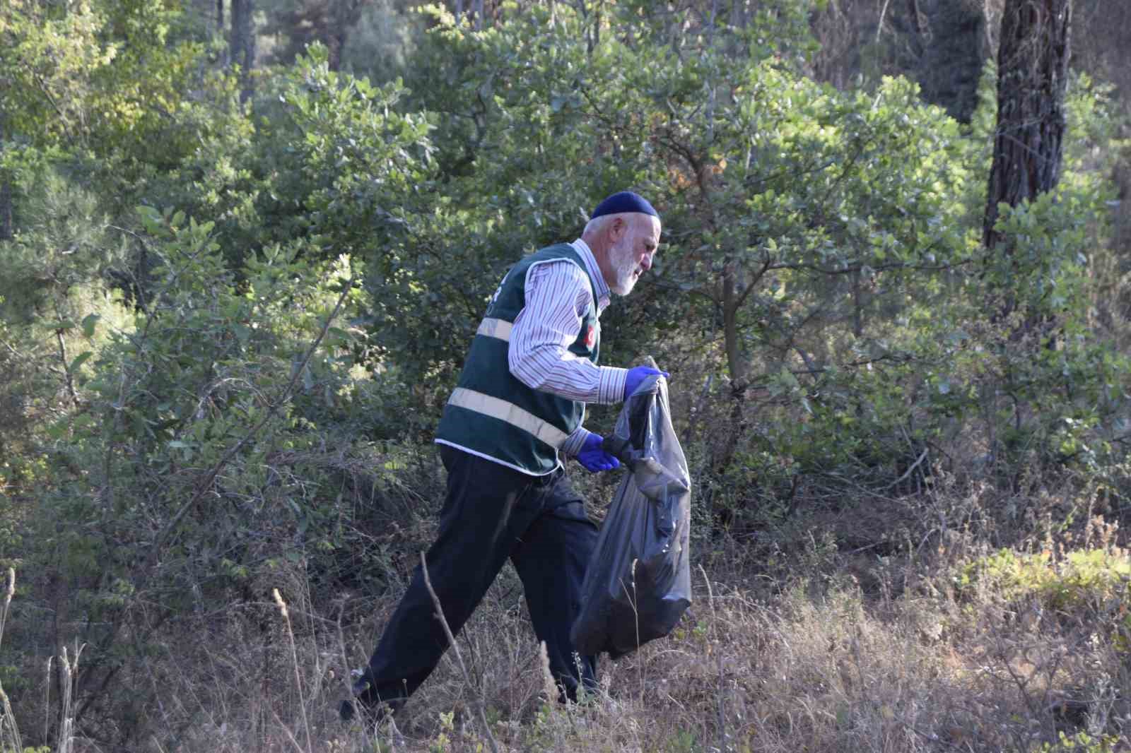 Sivil toplum kuruluşlarından ormanda temizlik seferberliği
