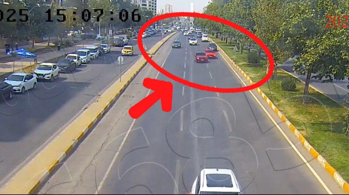 Diyarbakır’da trafik magandaları kameralara böyle yansıdı: 107 bin lira idari para cezası uygulandı