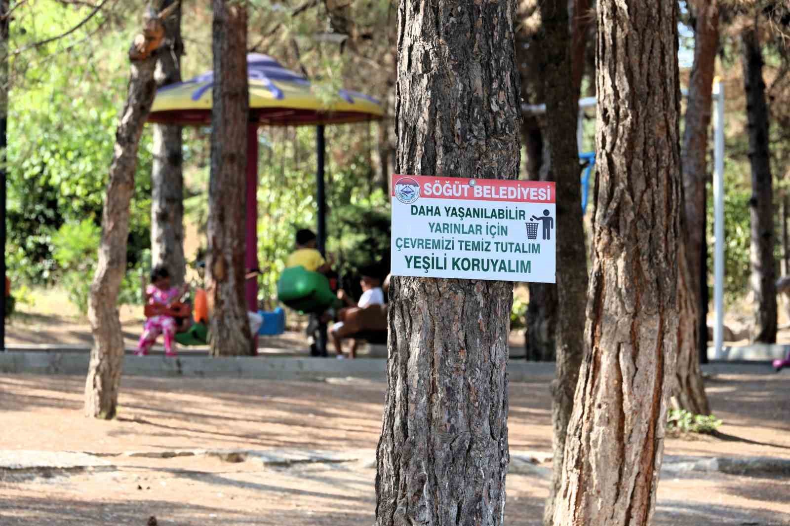 S&ouml;ğ&uuml;t&rsquo;te &ccedil;evre bilinci artırılıyor
