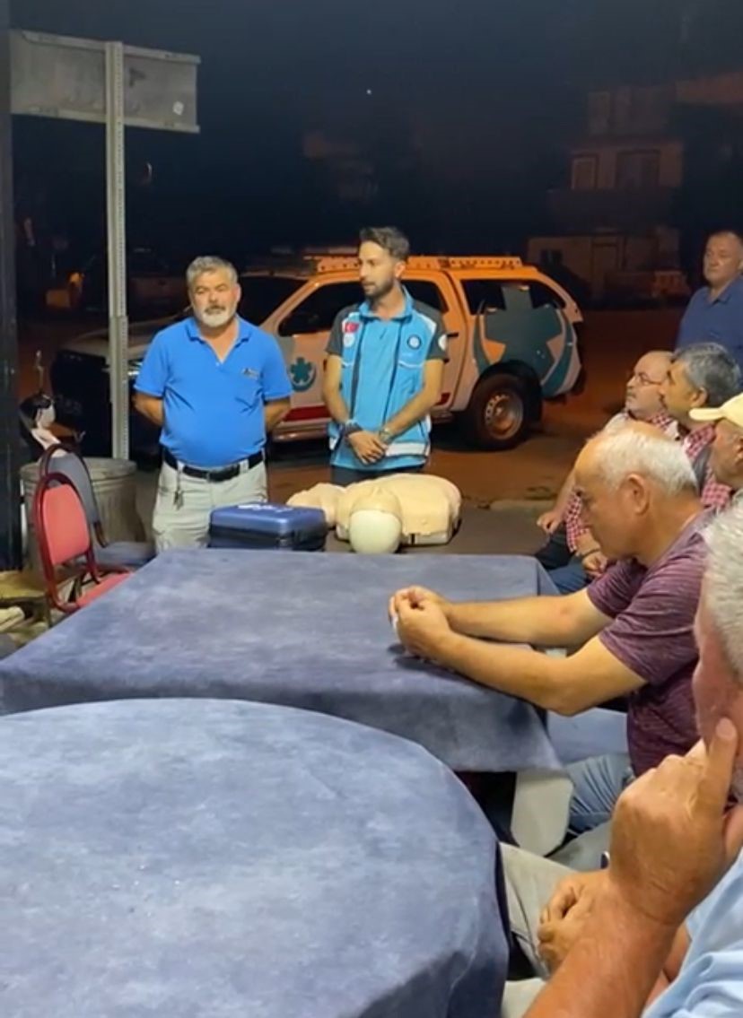 ’İlk Yardım Eden Sen Ol’ projesi Balçıkhisar’da başladı