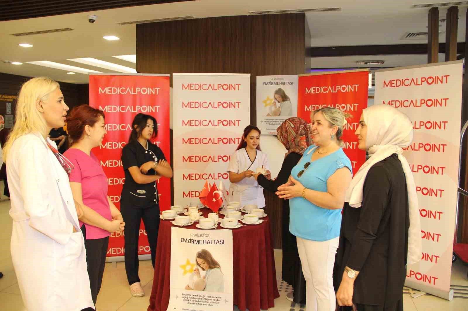 Medical Point Gaziantep Hastanesi&rsquo;nde anne s&uuml;t&uuml;n&uuml;n &ouml;nemine dikkat &ccedil;ekildi
