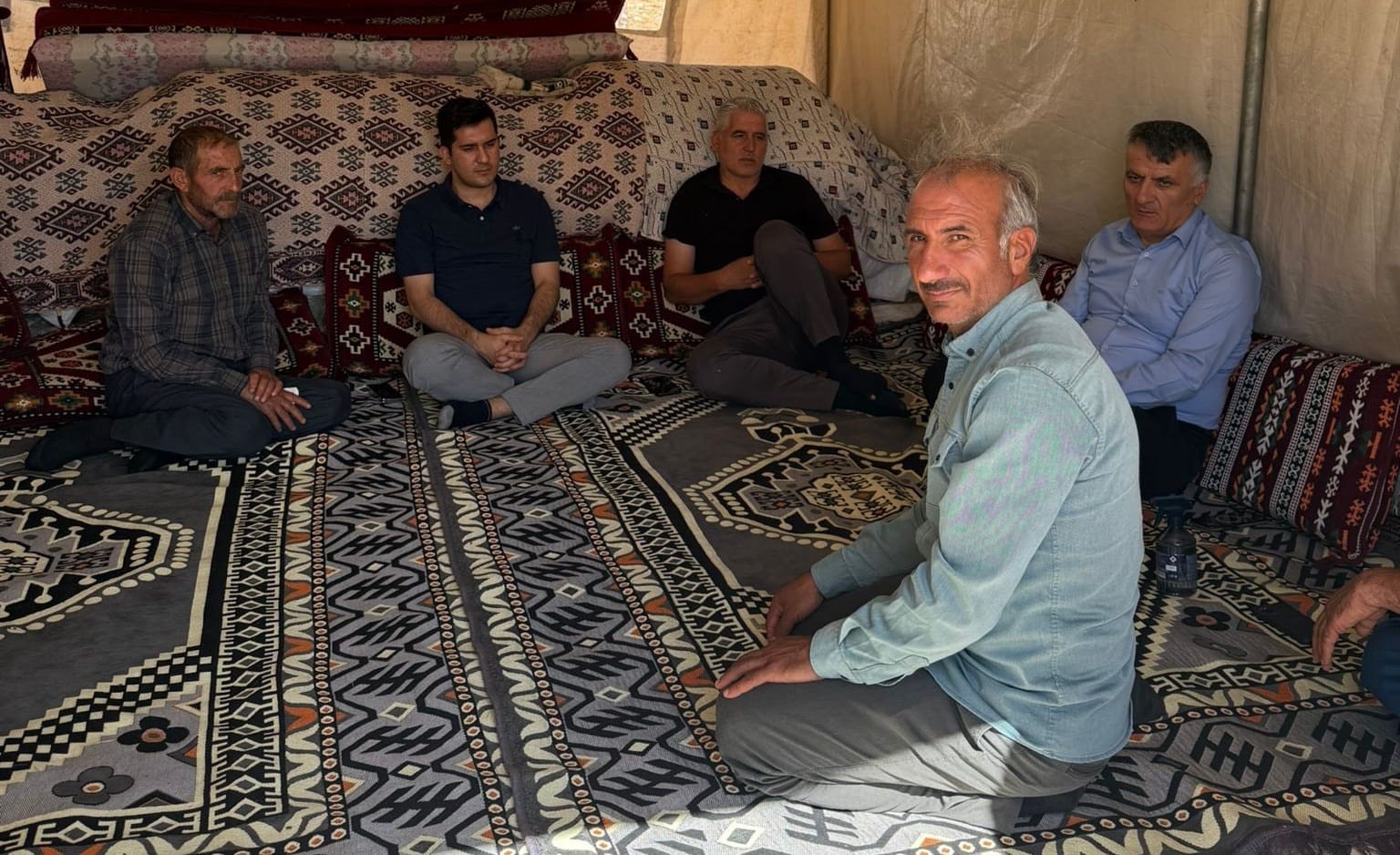 Kaymakam &Ccedil;olak&rsquo;tan taziye ziyareti
