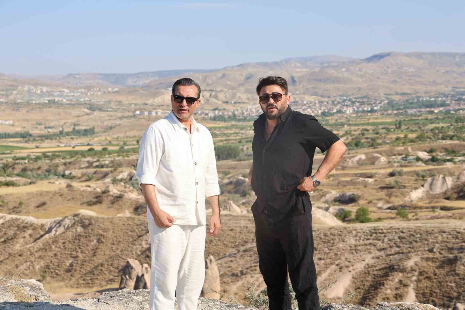 Rafet El Roman Kapadokya’da klip çekti