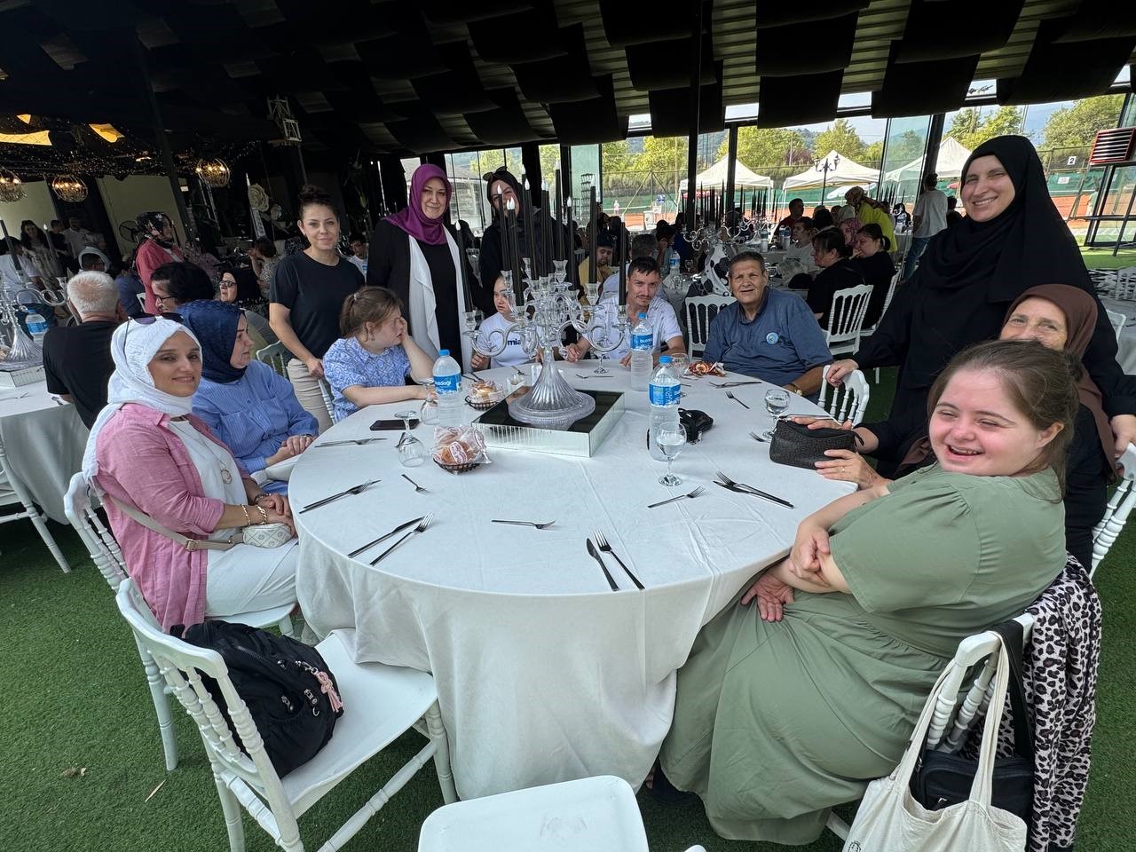 SGM hobi at&ouml;lyesi &ouml;ğrencileri ve ailelerinden renkli buluşma
