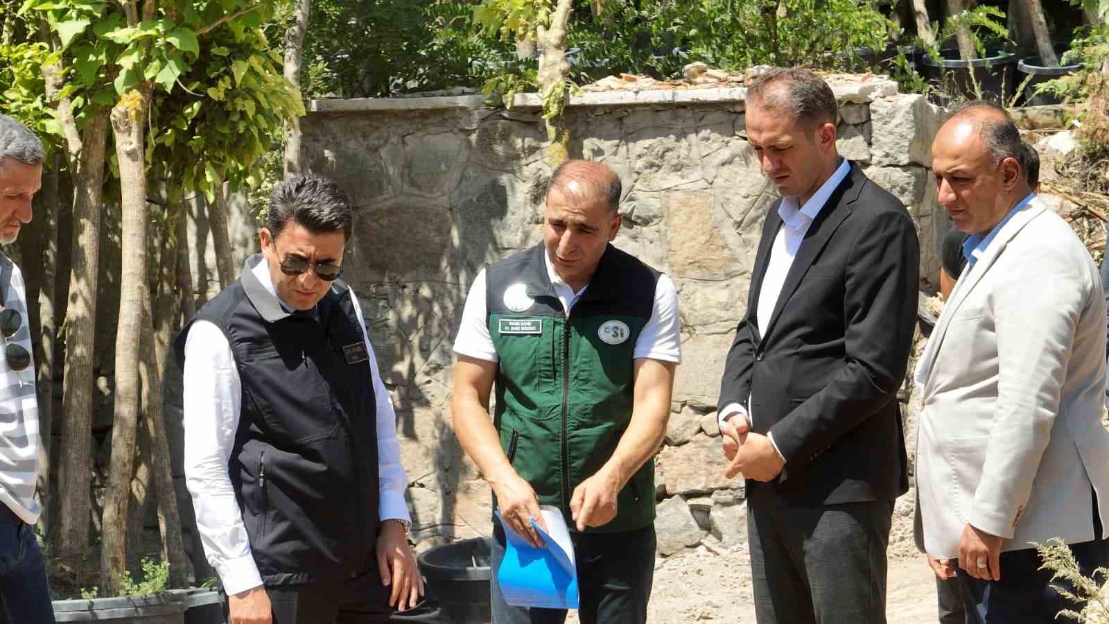 Tunceli’de Millet Bahçesi Projesi sürüyor