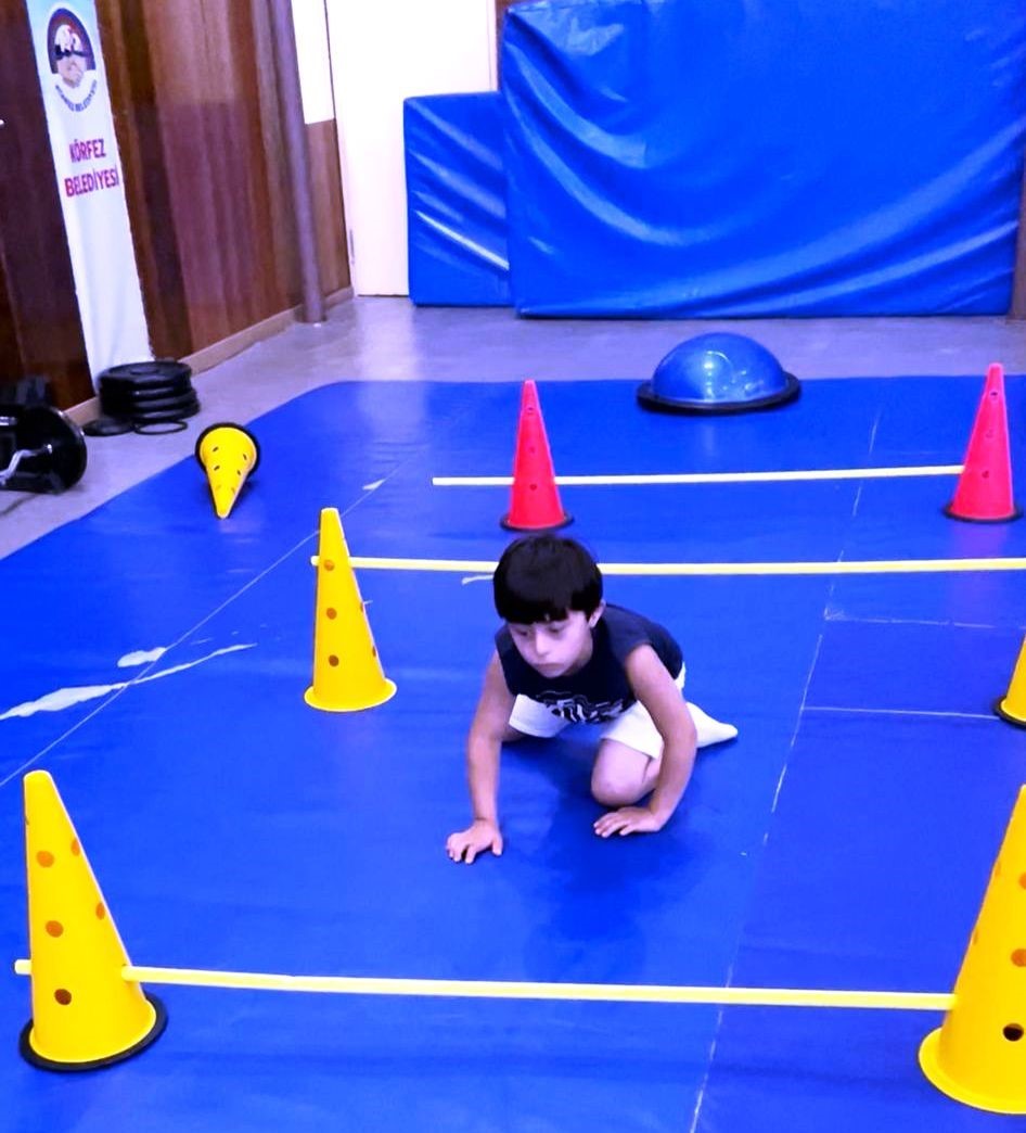 Körfez’in özel sporcu çocukları yetişiyor