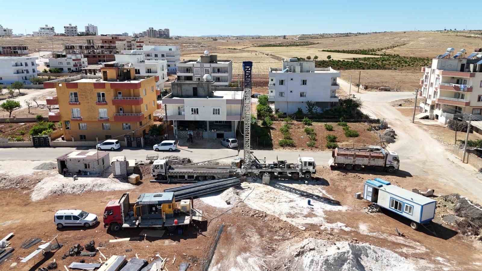 Mardin’de bir mahallede içme suyu kapasitesi artırıldı