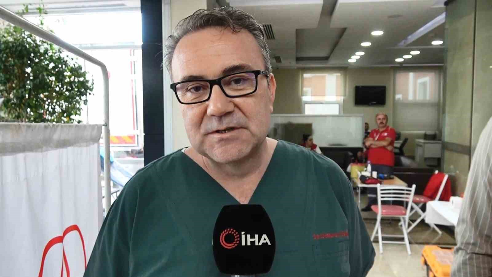 Yazın azalan kan stoklarına hastaneden g&uuml;&ccedil;l&uuml; destek
