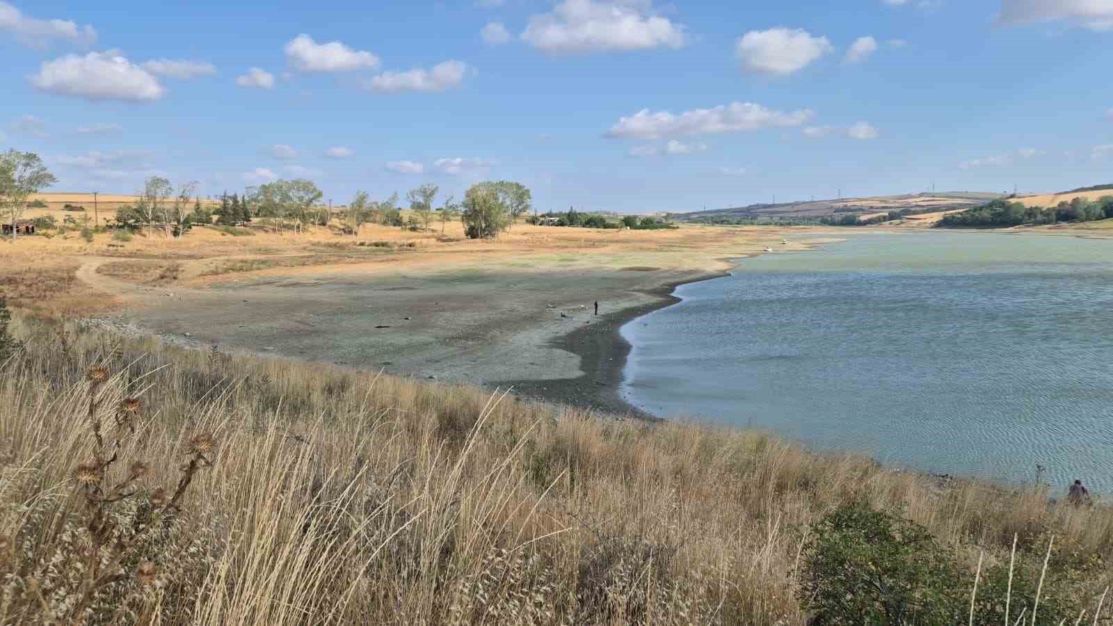 Tekirdağ’da gölette kuraklık alarmı: Su seviyesi yüzde 5’e düştü