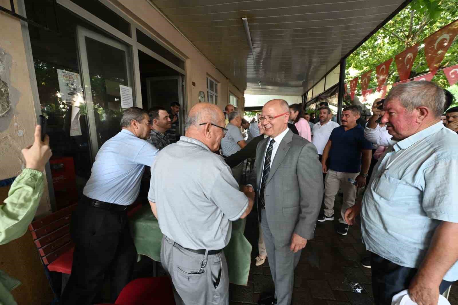 AK Parti Bursa teşkilatları sahada
