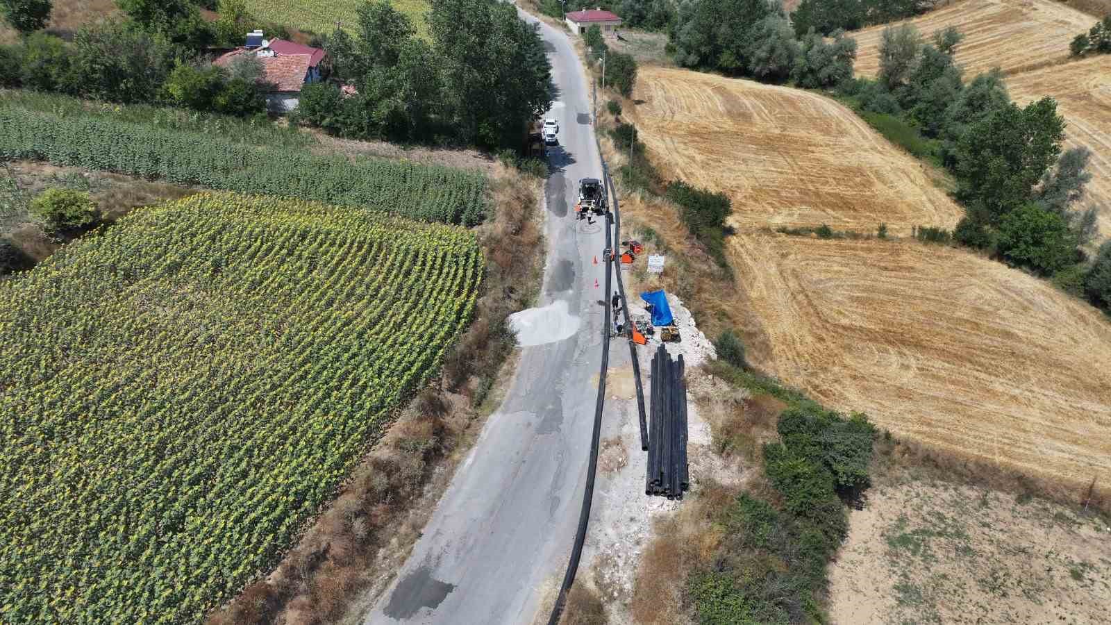 Samsun&rsquo;un Havza il&ccedil;esinde yeni i&ccedil;me suyu hattı
