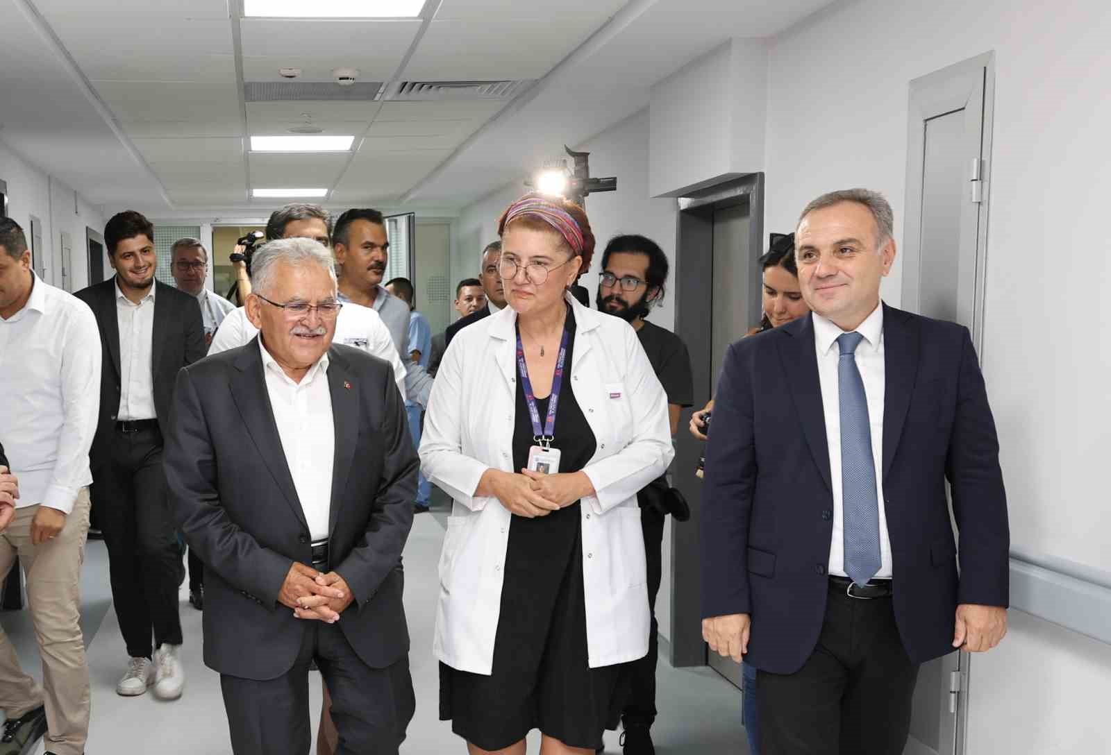 ER&Uuml; Gevher Nesibe Hastanesi, yenilenen y&uuml;z&uuml;yle hizmete a&ccedil;ıldı
