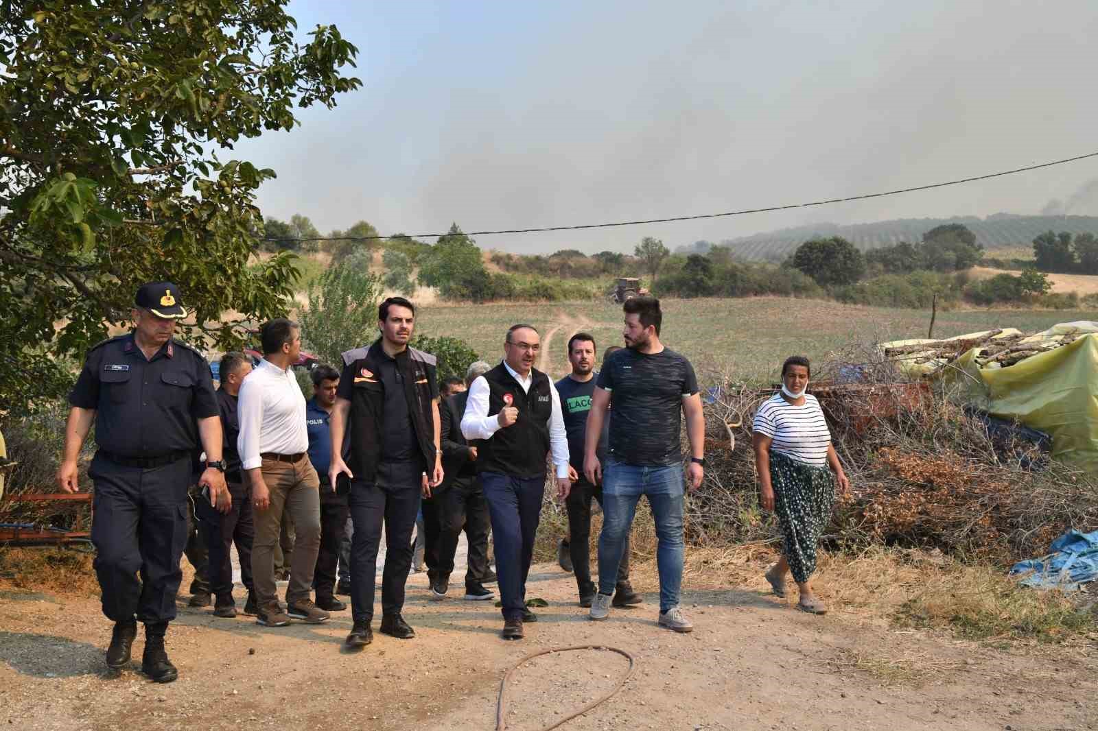 Tekirdağ’da orman yangını mağdurlarına destek: 22 termal çadır dağıtıldı