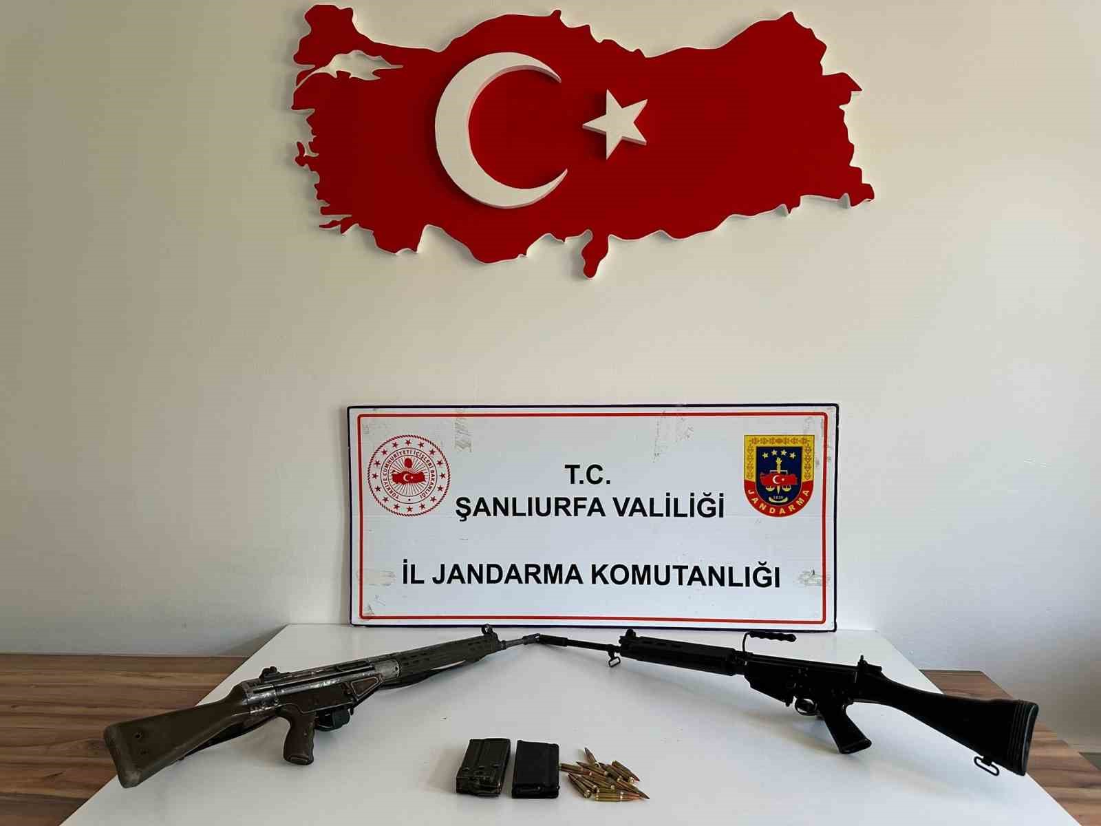 Şanlıurfa’da silah kaçakçılığı operasyonu: 7 gözaltı