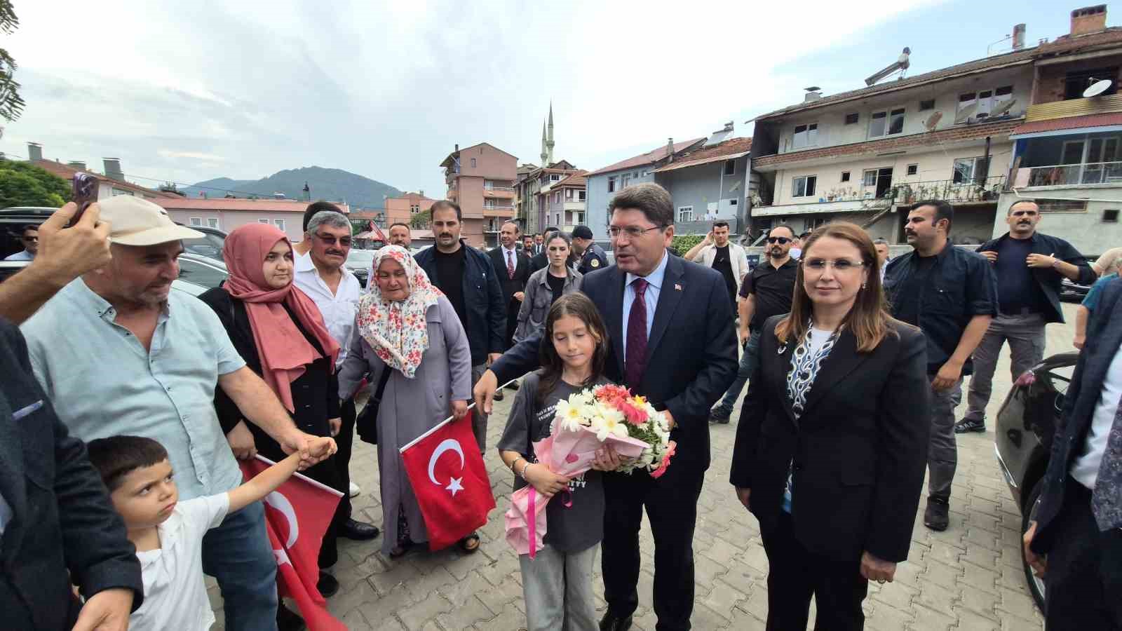 Adalet Bakanı Tun&ccedil;, Bartın&rsquo;da toplu a&ccedil;ılış t&ouml;renine katıldı
