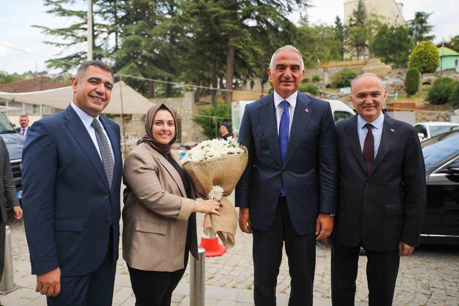 Bakan Ersoy, Düzce’de Konuralp Antik Kenti’ni ziyaret etti