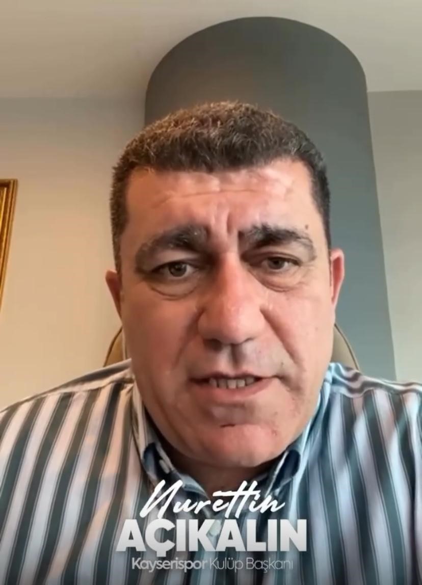 Nurettin Açıkalın: "Transfer tahtamızı resmen açtık"
