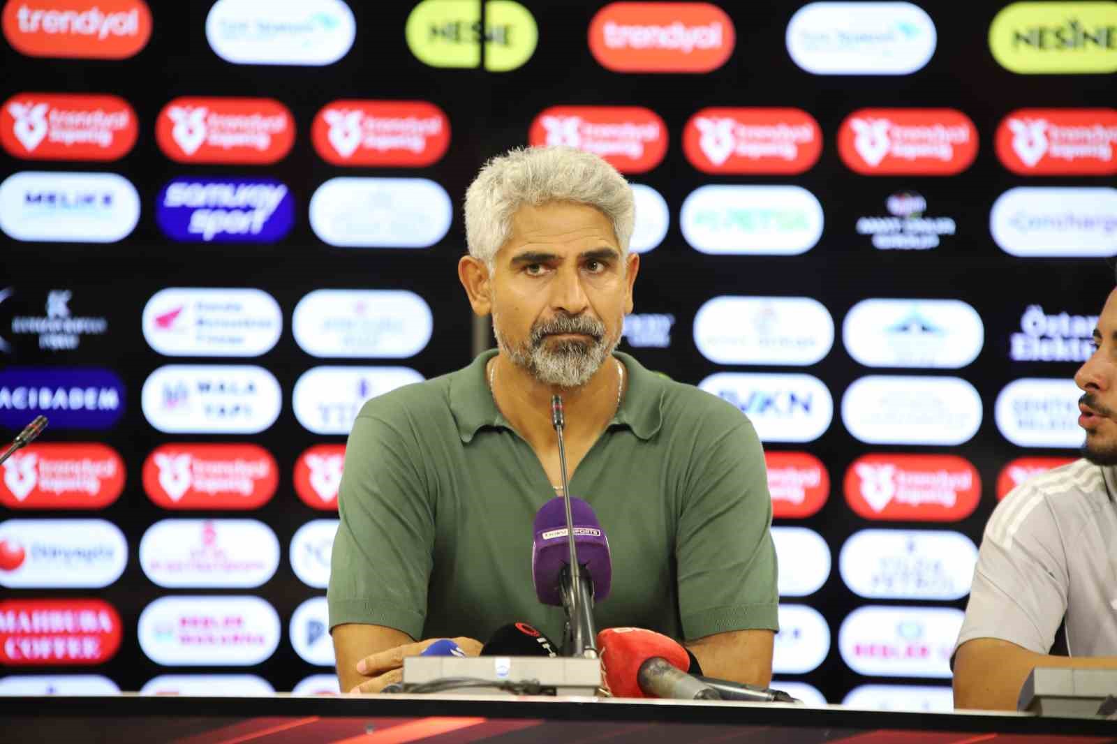 İsmet Taşdemir: "İstediğimiz oyunu oynayamadık"