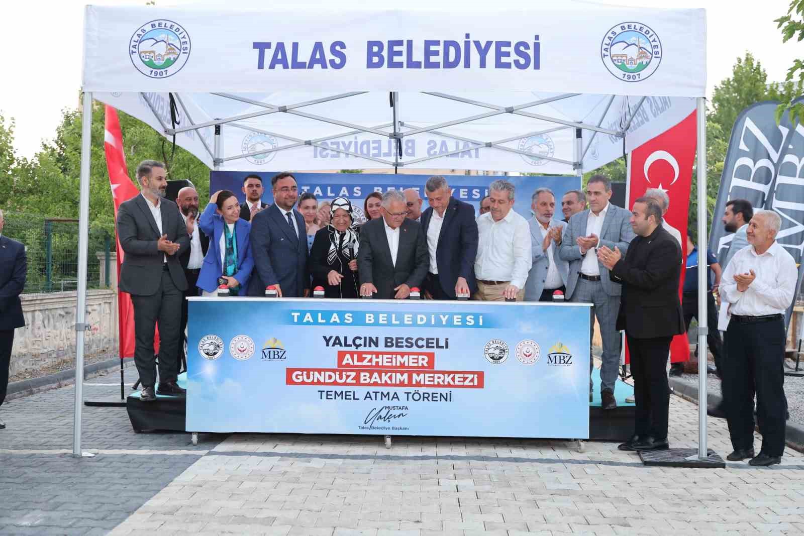 Talas&rsquo;ta Alzheimer G&uuml;nd&uuml;z Bakımevi&rsquo;nin temeli atıldı
