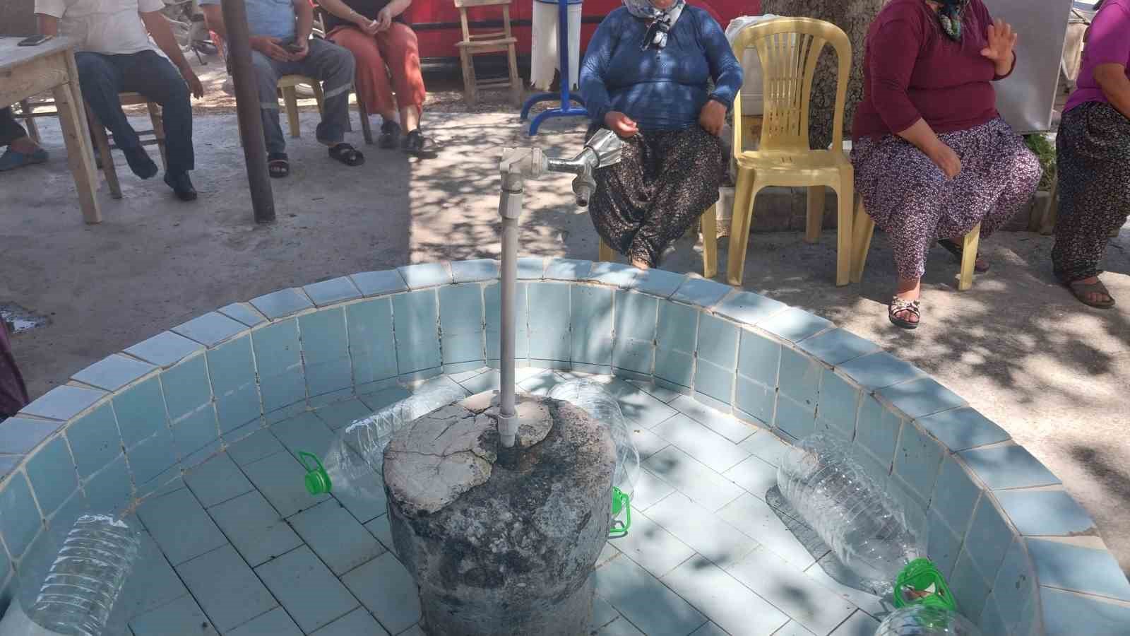 Mersin Mut&rsquo;un kırsal mahalleleri su sorununa &ccedil;&ouml;z&uuml;m istedi
