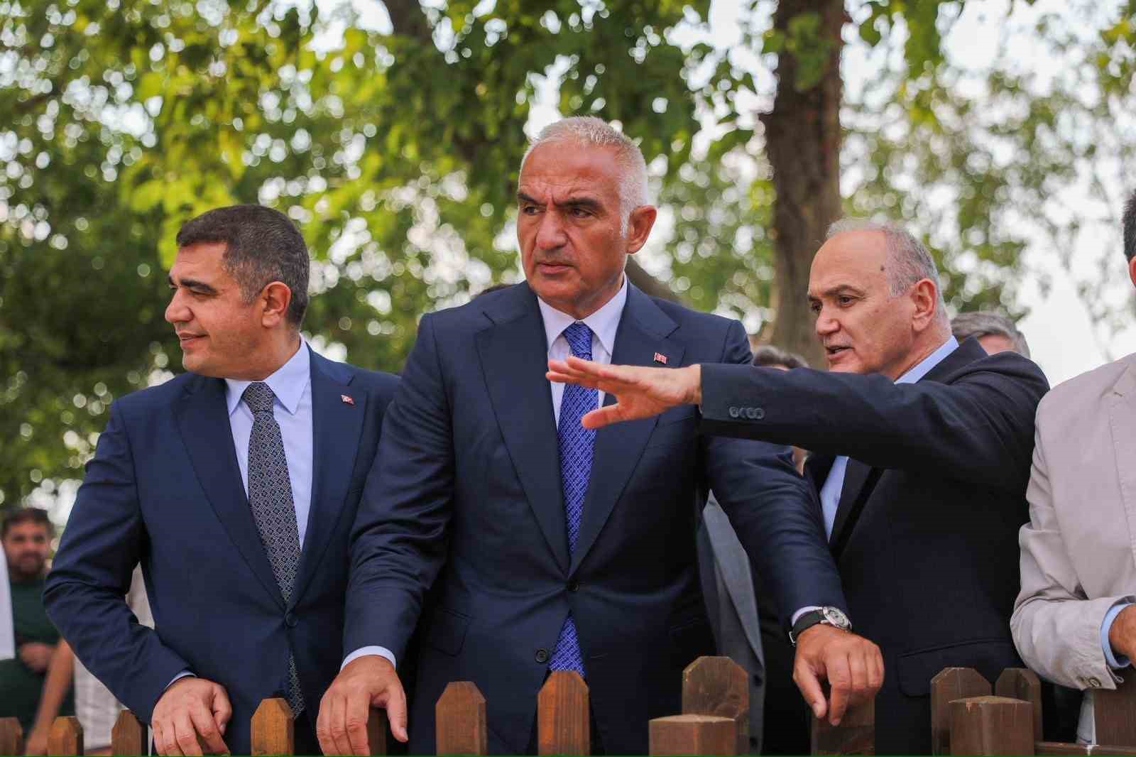 Kültür ve Turizm Bakanı Mehmet Nuri Ersoy, Düzce’de iki önemli projeye destek verecek