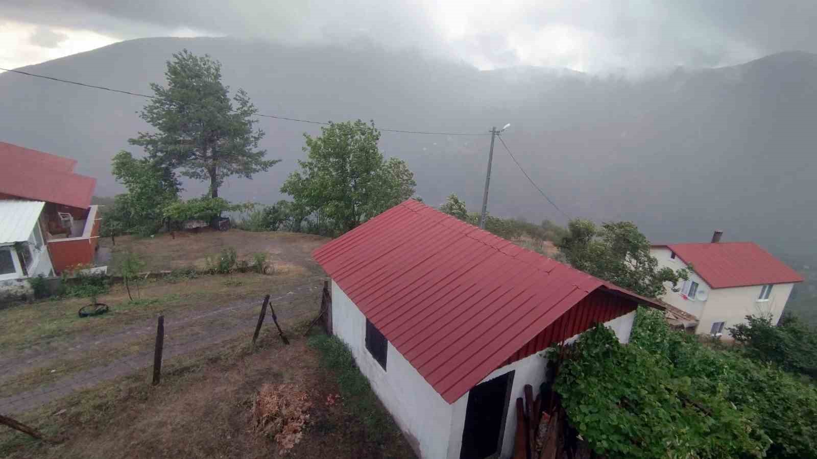 Şehir sıcaktan kavruldu, yaylada yağmur serinletti
