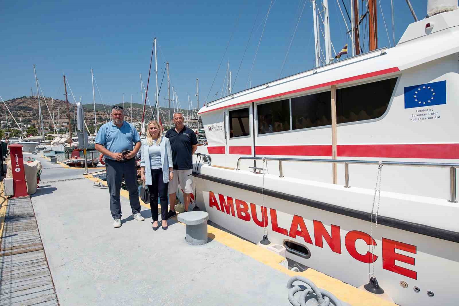 Muğla’nın kadın İl Sağlık Müdürü eksikleri yerinde tespit ediyor