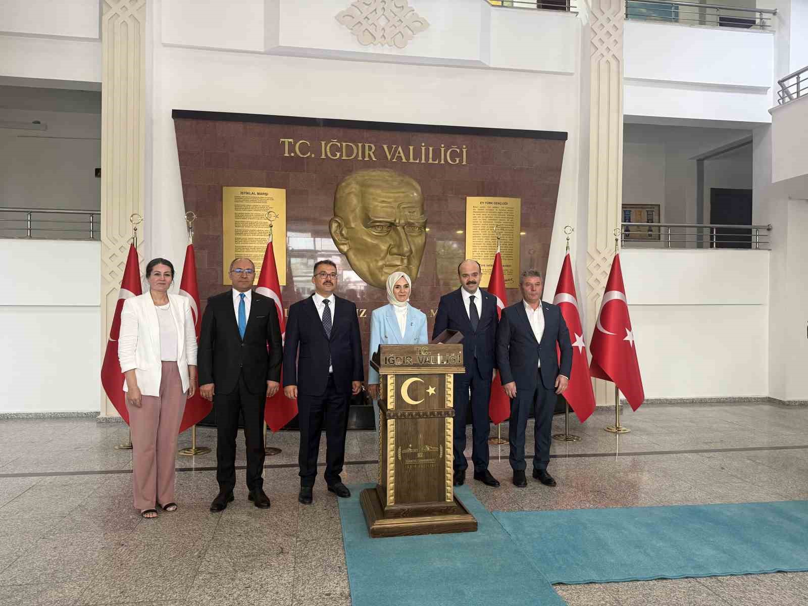 Bakan Göktaş, Iğdır’da