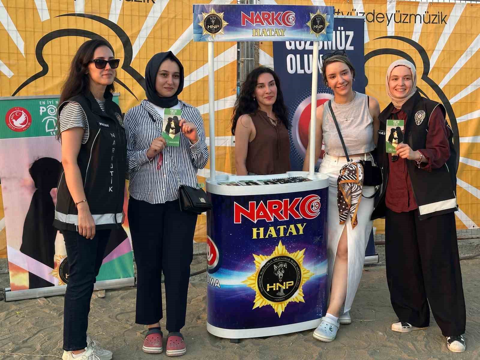 Arsuz Milyon Fest’te binlerce kişiye bilinçlendirme çalışması yapıldı