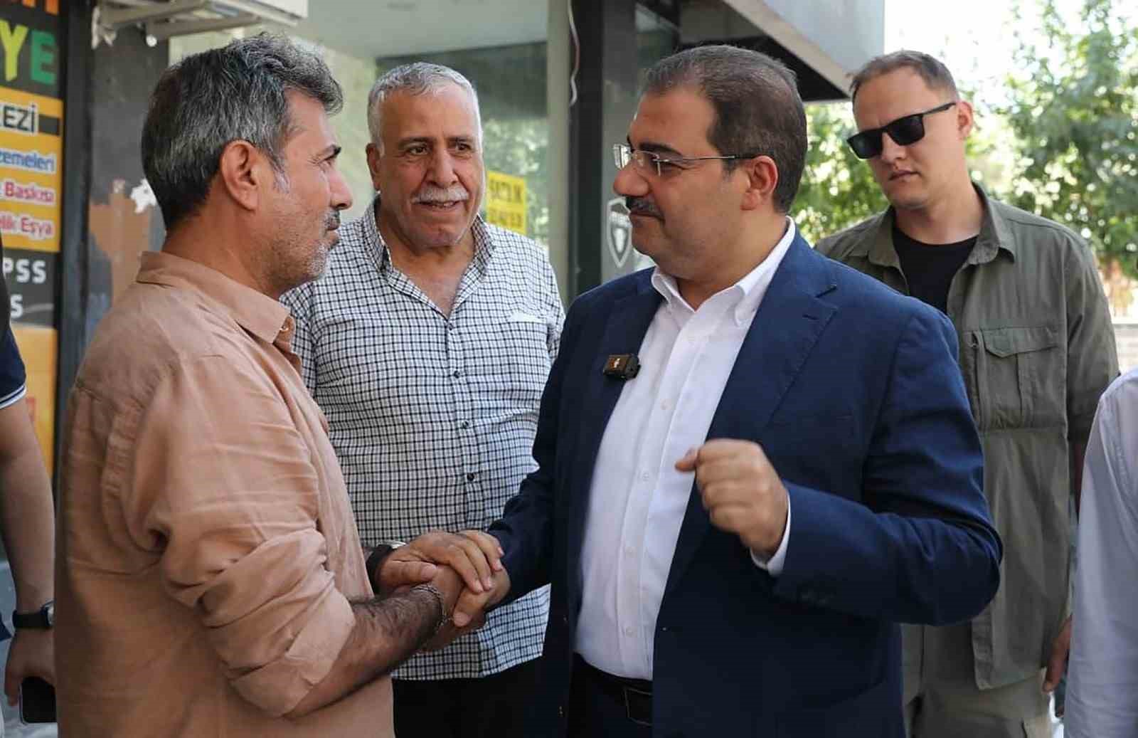 Canpolat vatandaşlarla buluşmayı sürdürüyor