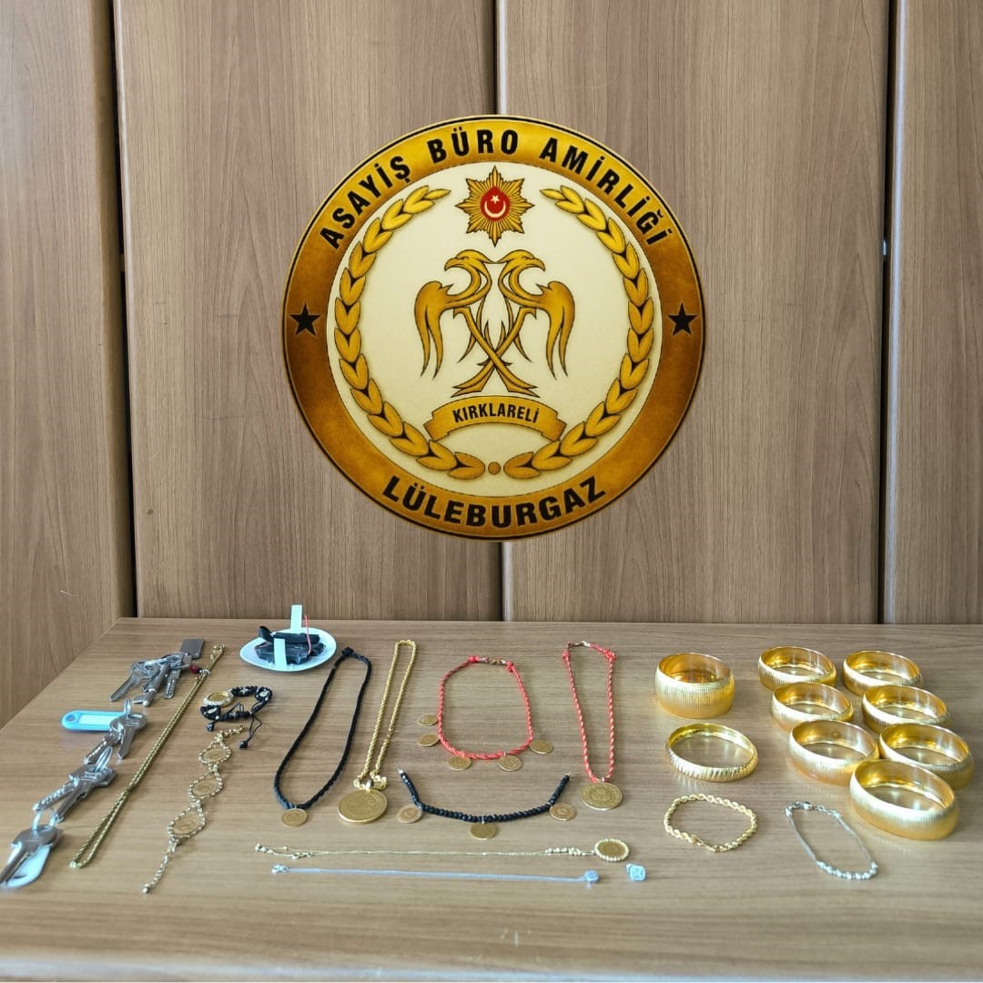 Kırklareli’nde hırsızlık şüphelisi yakalandı